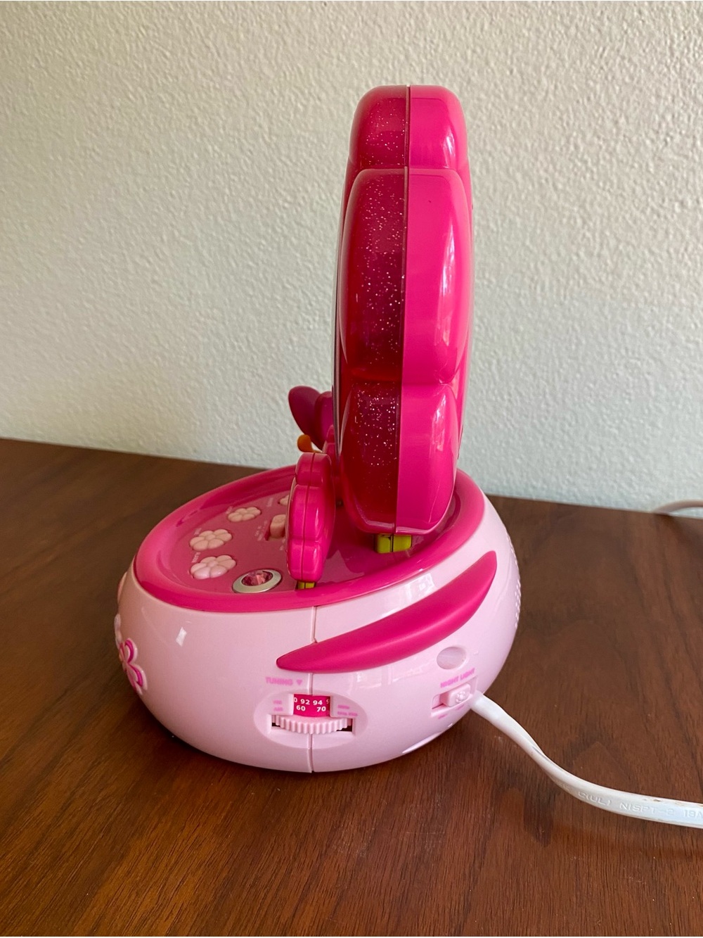 Vintage Barbie Talking Alarm Clock Nightlight - Picture 5 of 13